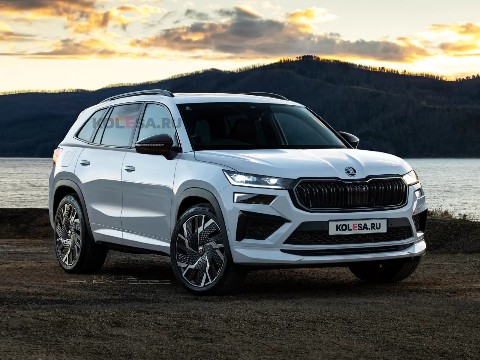 Nuova Skoda Kodiaq il debutto è dietro l angolo RENDER Autoblog