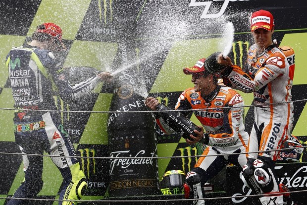 MotoGP Catalunya 2014 Marquez Sette Bellezze Valentino Rossi 2 Dani