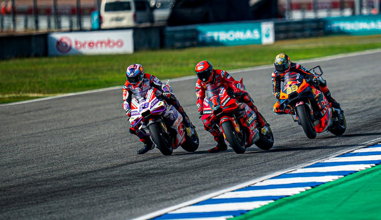 Ducati Lenovo Team Bagnaia Termina Il GP Della Tailandia In Seconda