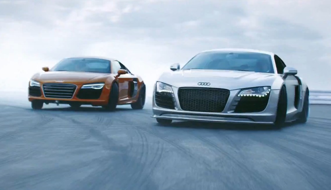 Audi R8 In Drift Con Toyo Tires Video Autoblog