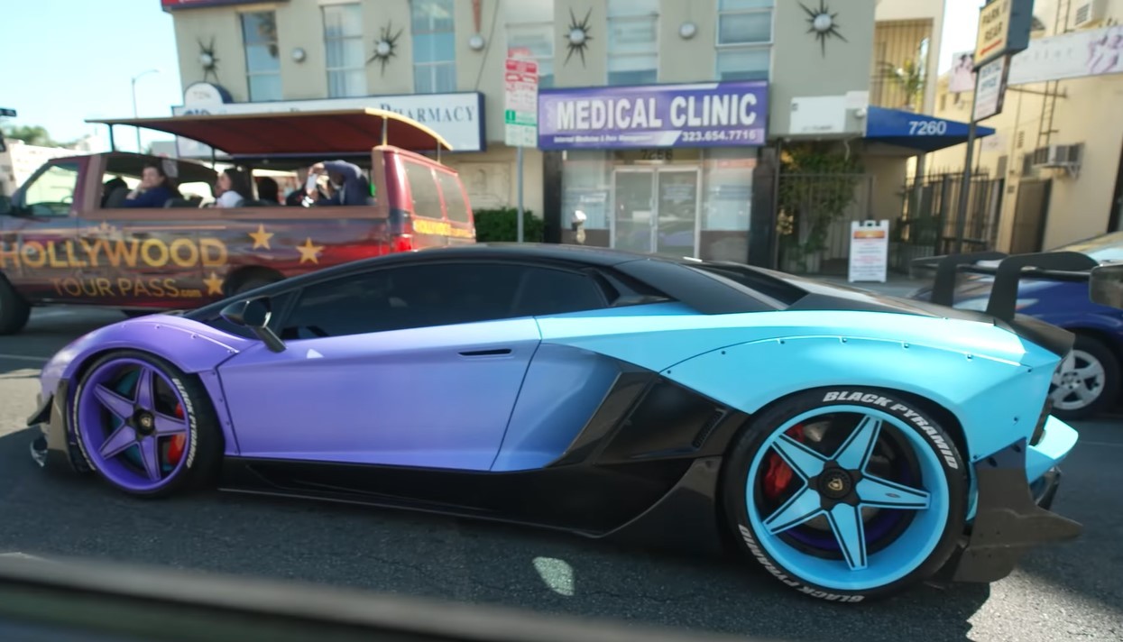 lamborghini verde acqua