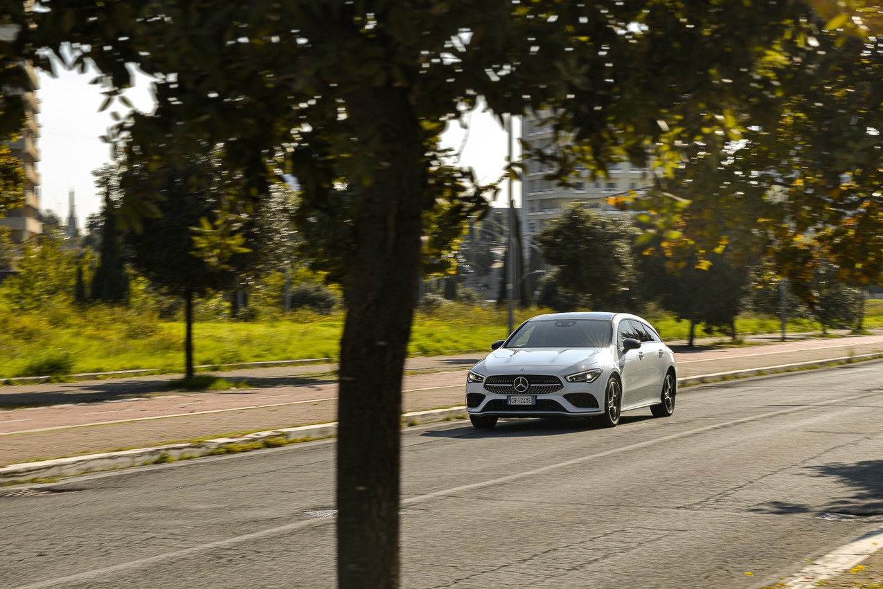 Mercedes Benz CLA Shooting Brake: la prova su strada