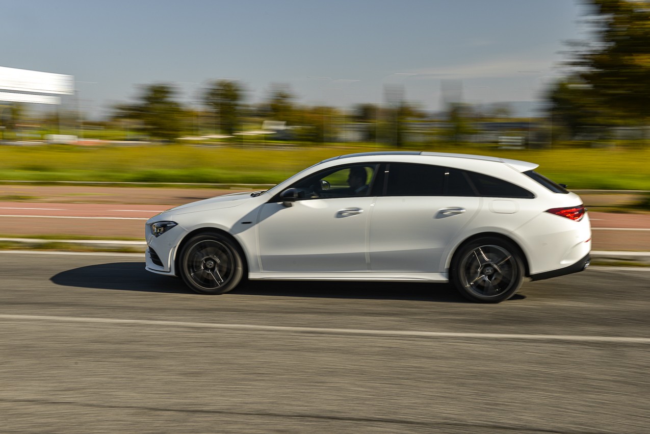 Mercedes Benz CLA Shooting Brake: la prova su strada