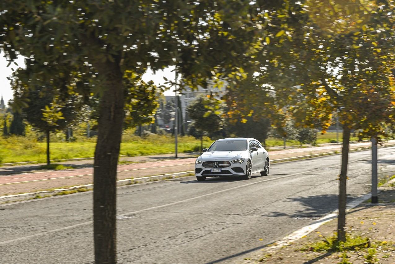 Mercedes Benz CLA Shooting Brake: la prova su strada