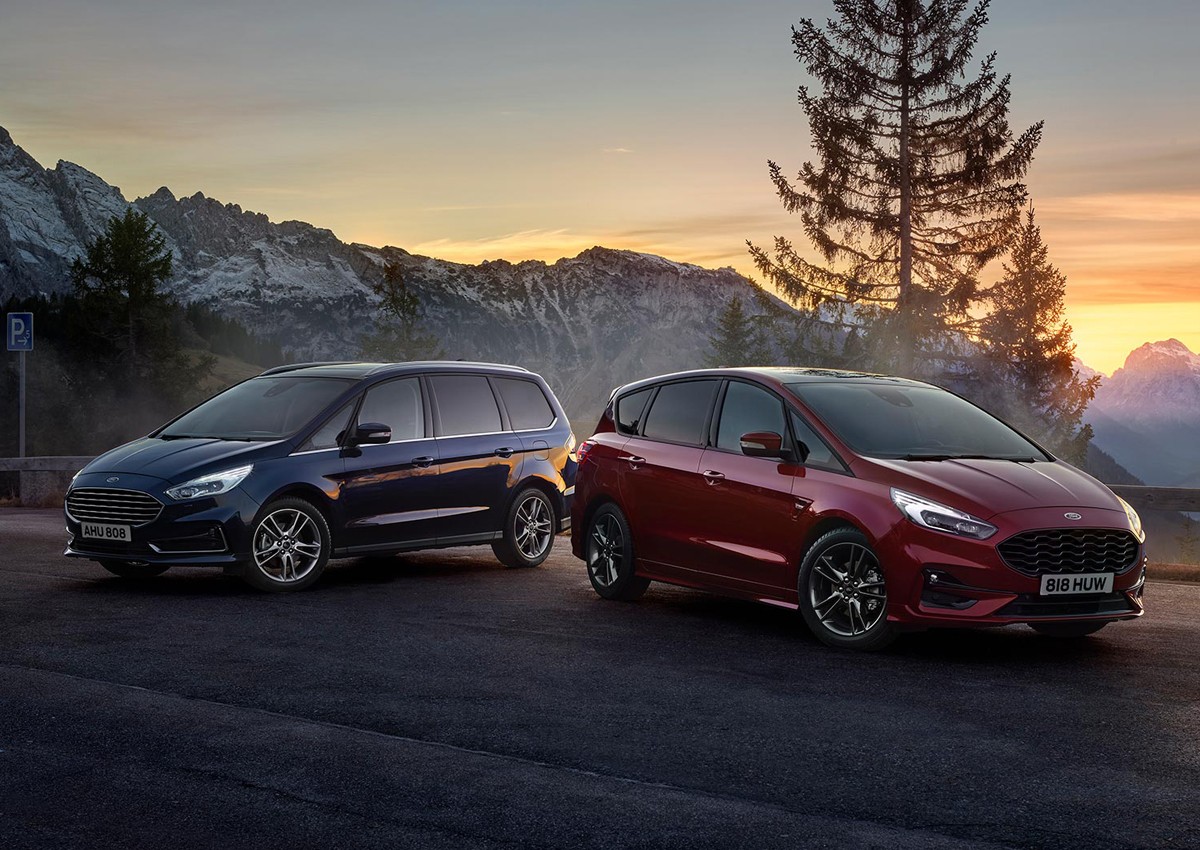 Ford S-Max Hybrid 2021 e Ford Galaxy Hybrid 2021