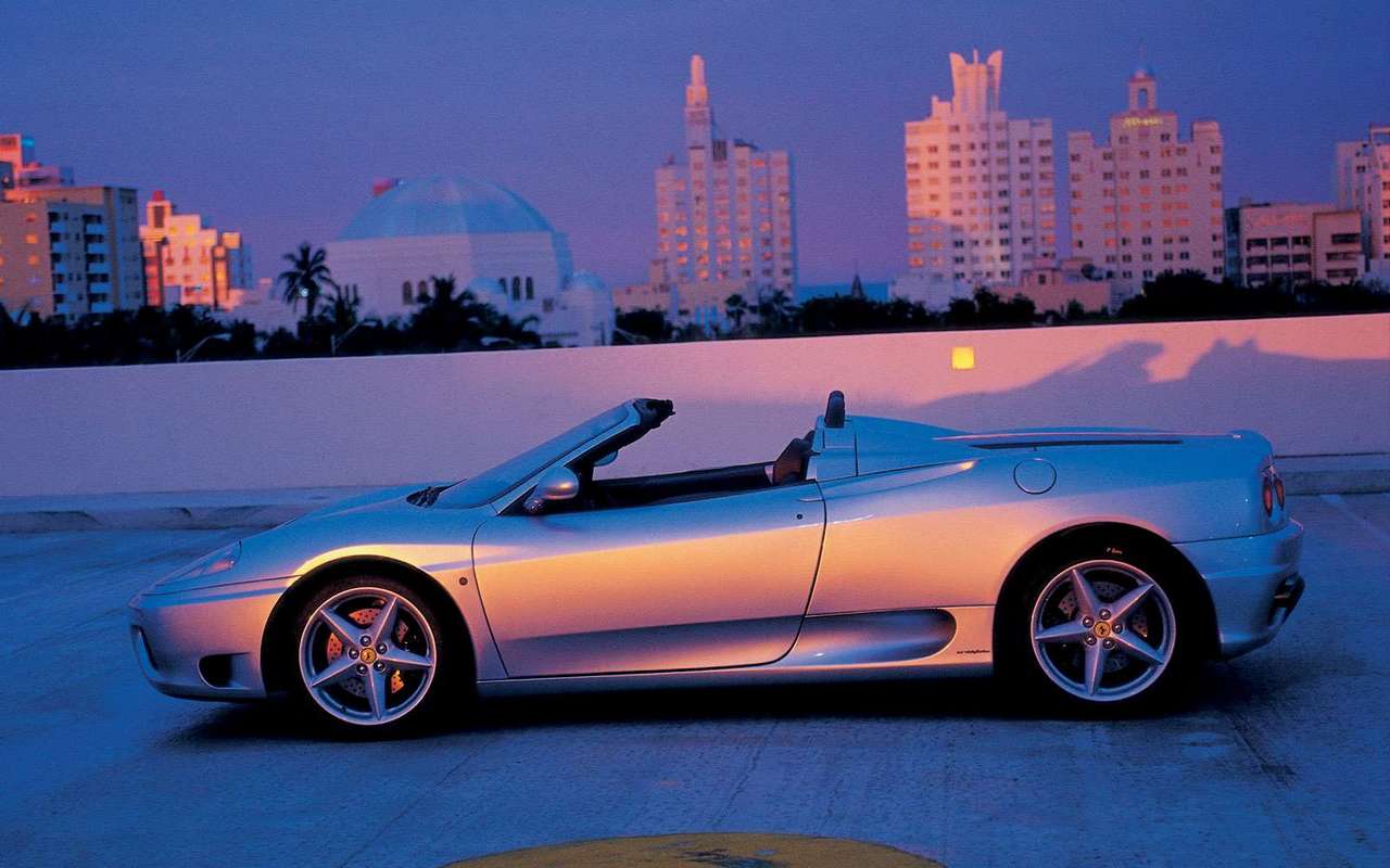 Ferrari 360 Modena e Spider: immagini ufficiali