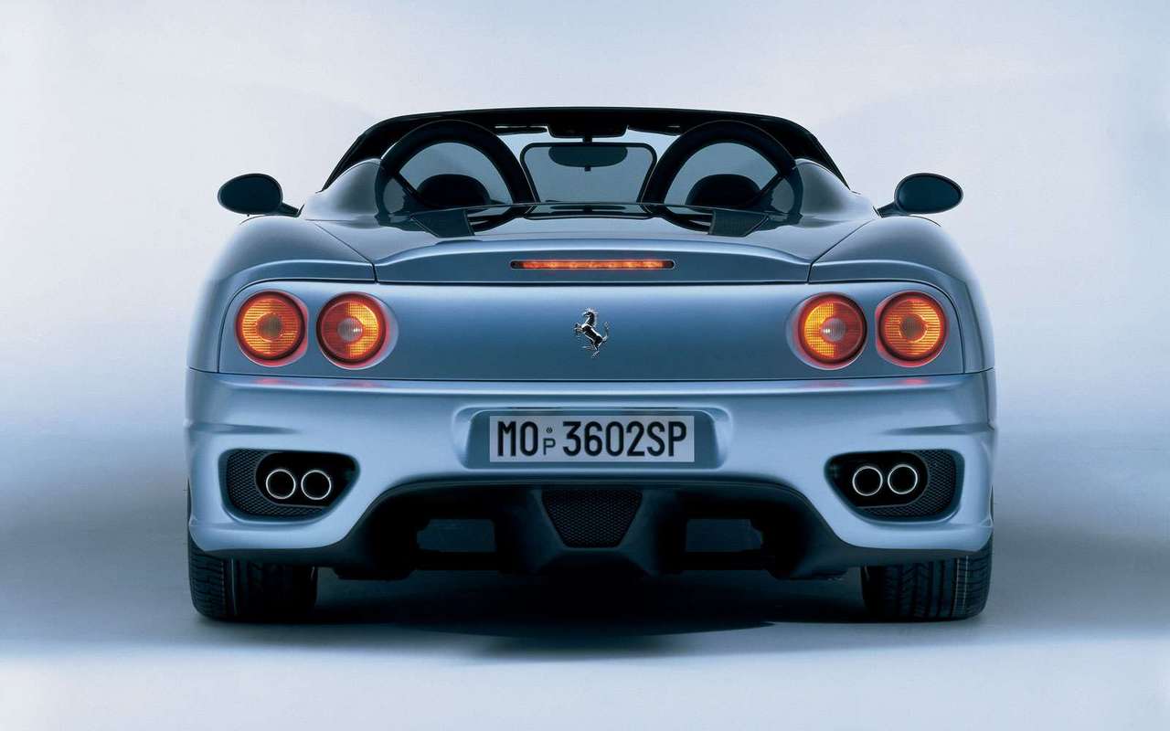 Ferrari 360 Modena e Spider: immagini ufficiali