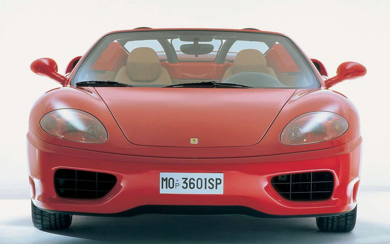 Ferrari 360 Modena e Spider: immagini ufficiali