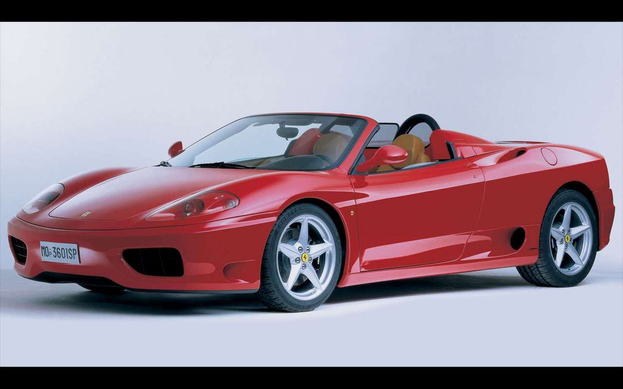 Ferrari 360 Modena e Spider: immagini ufficiali