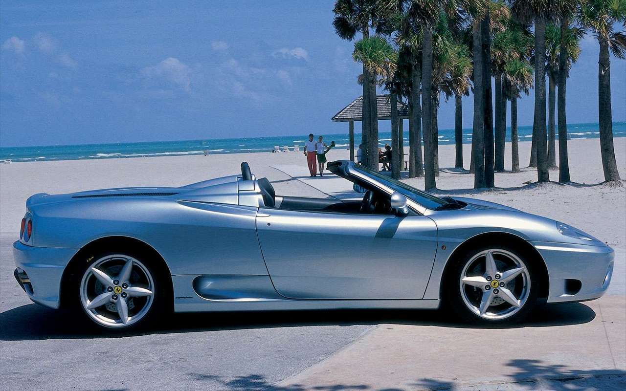 Ferrari 360 Modena e Spider: immagini ufficiali