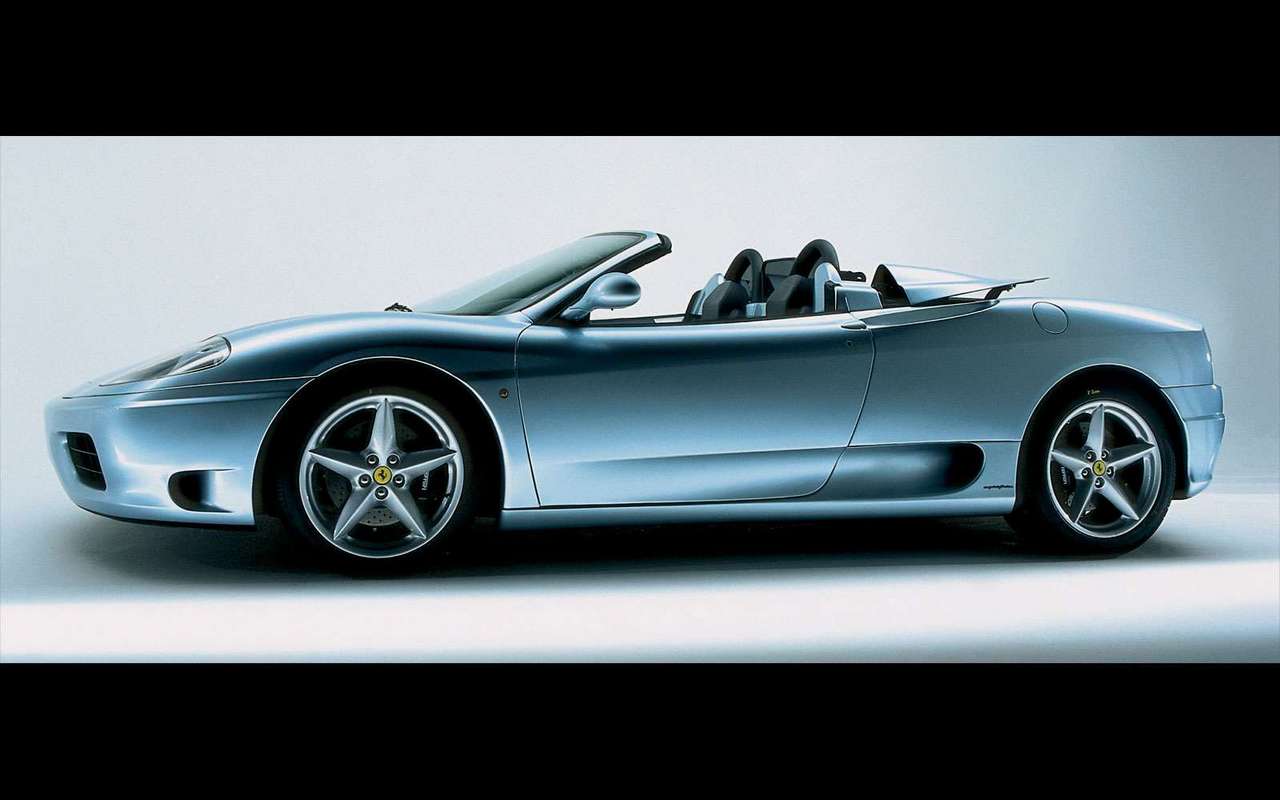 Ferrari 360 Modena e Spider: immagini ufficiali