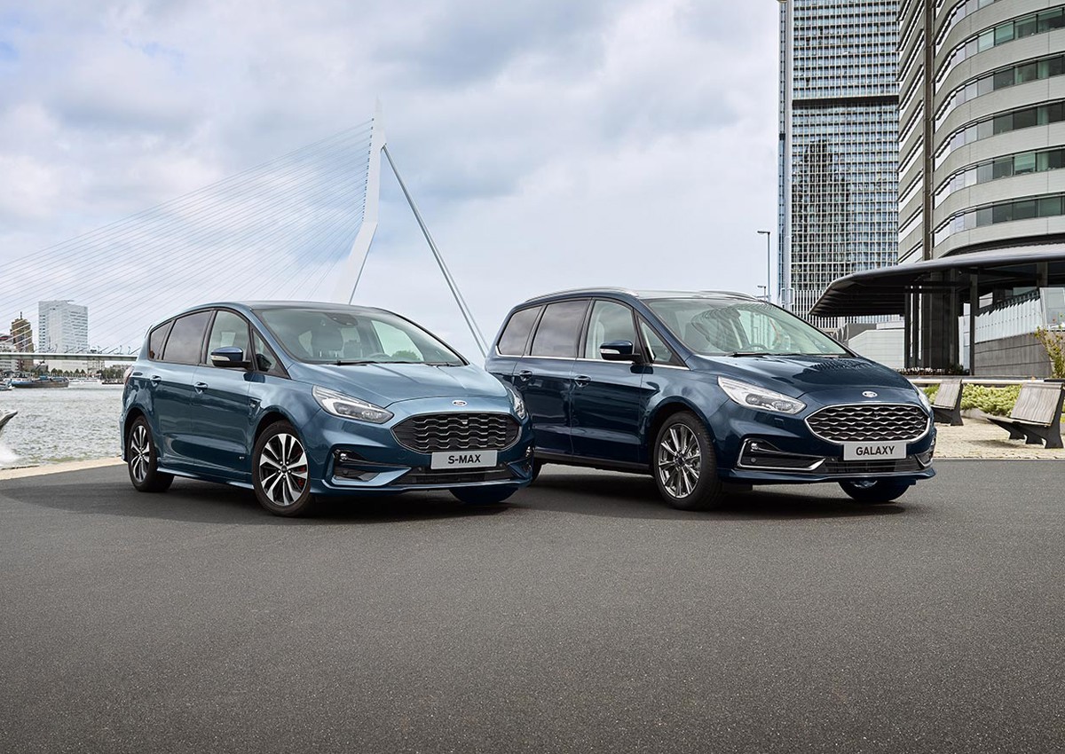 Ford S-Max Hybrid 2021 e Ford Galaxy Hybrid 2021