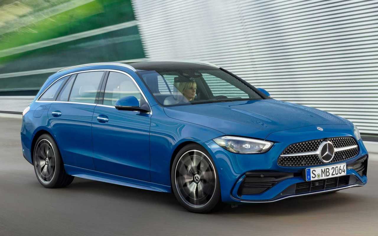 Nuova Mercedes Classe C Station Wagon 2021: le immagini ufficiali