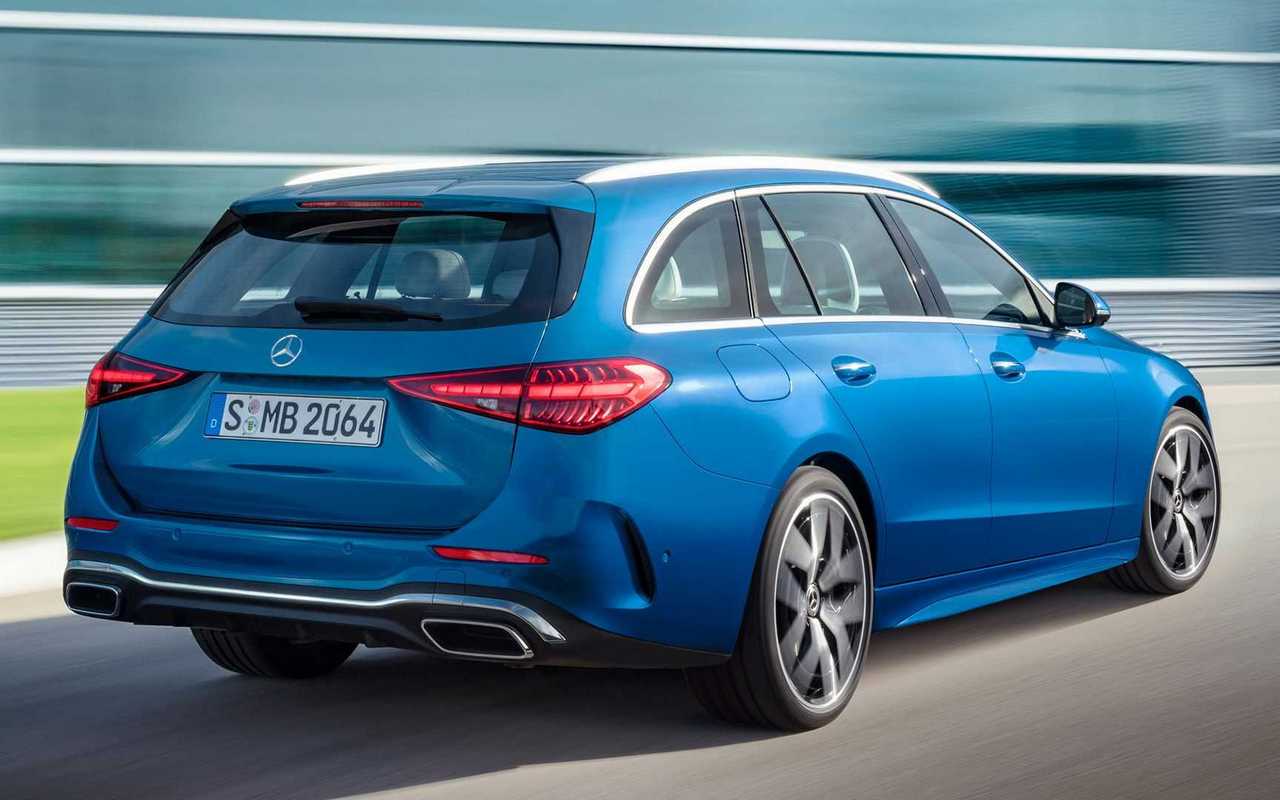 Nuova Mercedes Classe C Station Wagon 2021: le immagini ufficiali