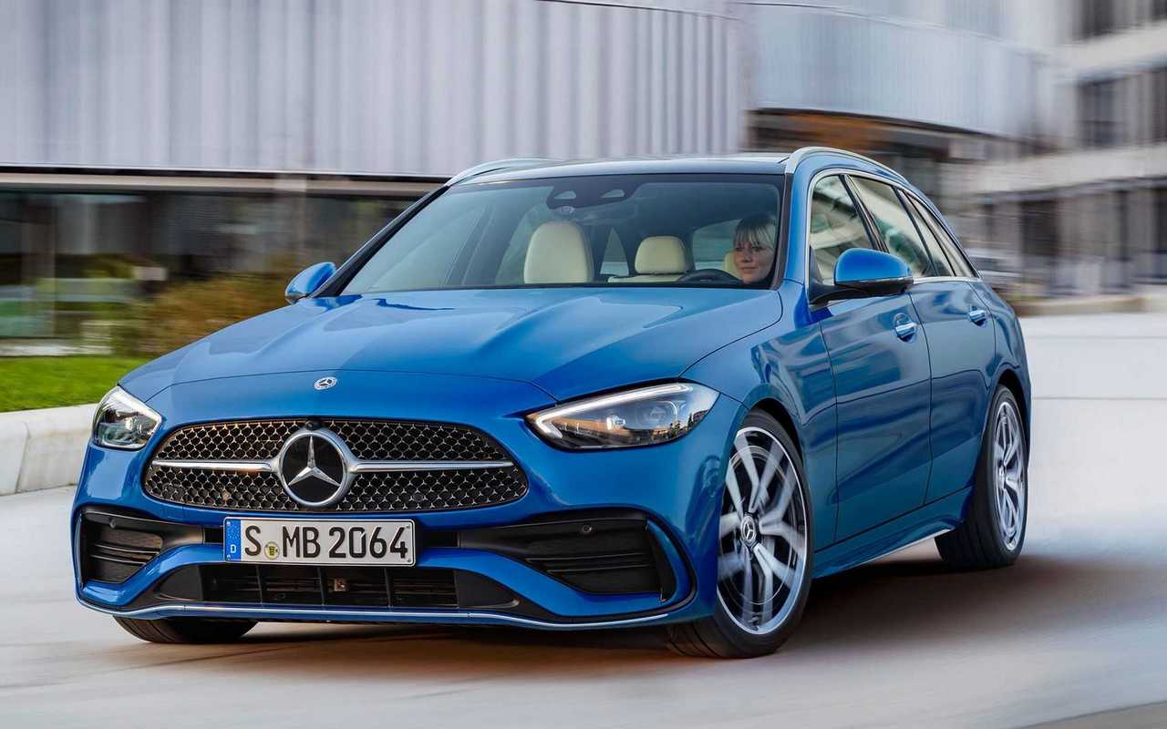 Nuova Mercedes Classe C Station Wagon 2021: le immagini ufficiali