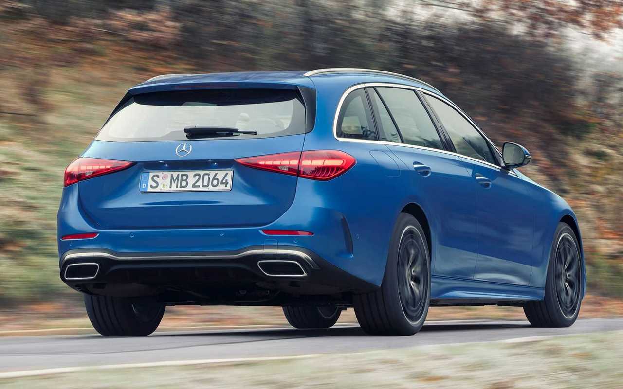 Nuova Mercedes Classe C Station Wagon 2021: le immagini ufficiali