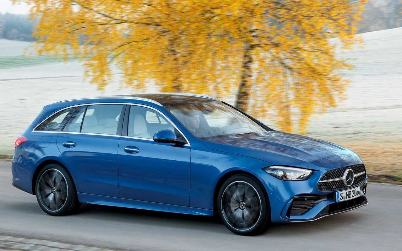 Nuova Mercedes Classe C Station Wagon 2021: le immagini ufficiali