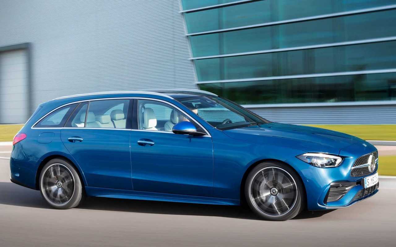 Nuova Mercedes Classe C Station Wagon 2021: le immagini ufficiali