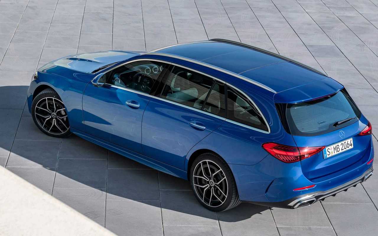 Nuova Mercedes Classe C Station Wagon 2021: le immagini ufficiali