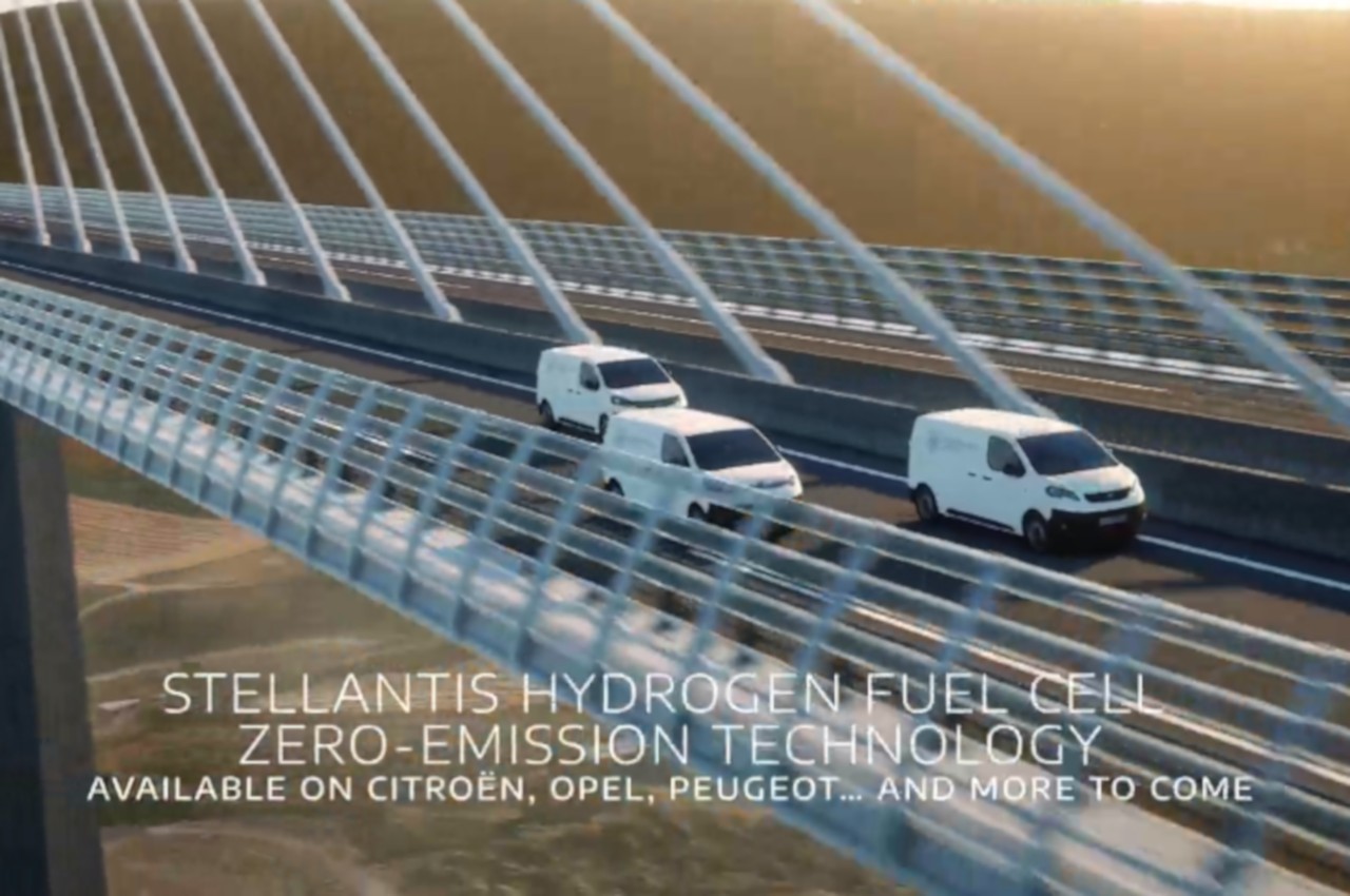 Stellantis Plug-in Hybrid Hydrogen Fuel Cell per Citroen Jumpy, Opel Vivaro e Peugeot Expert