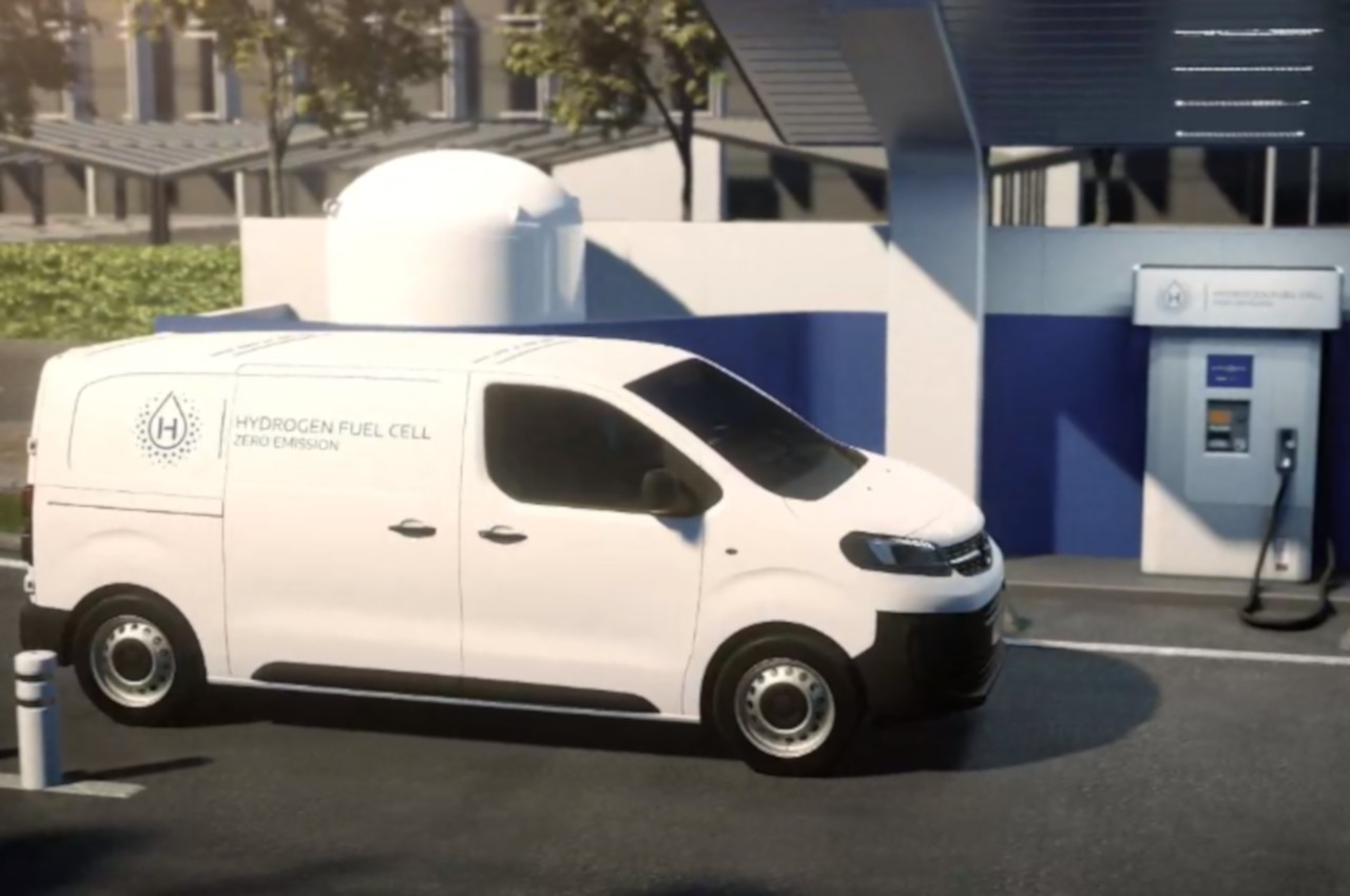 Stellantis Plug-in Hybrid Hydrogen Fuel Cell per Citroen Jumpy, Opel Vivaro e Peugeot Expert