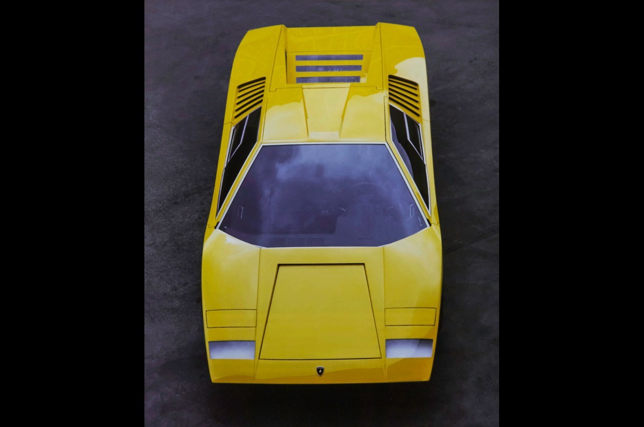 Lamborghini Countach LP500 1971: immagini ufficiali