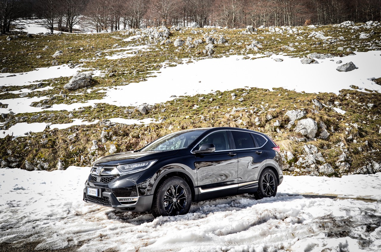 Honda CR-V e:HEV Sport Line: prova su strada