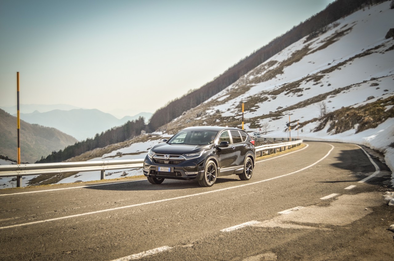 Honda CR-V e:HEV Sport Line: prova su strada