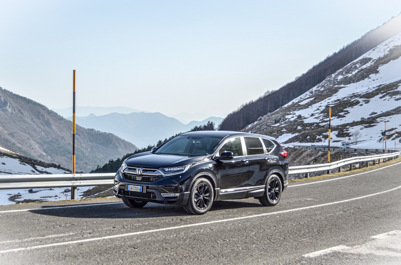 Honda CR-V e:HEV Sport Line: prova su strada