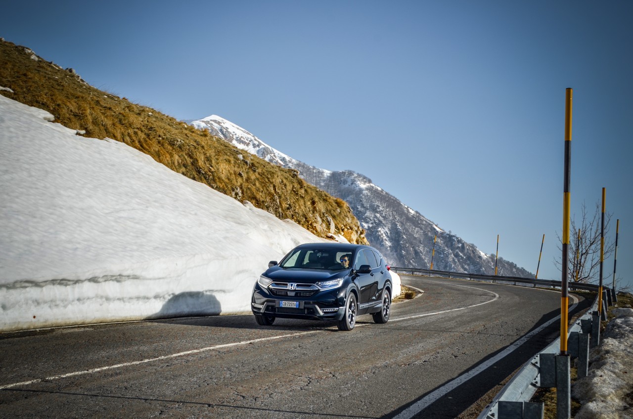 Honda CR-V e:HEV Sport Line: prova su strada