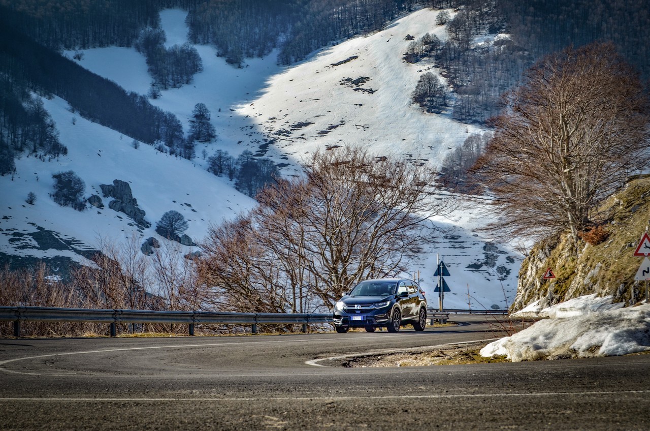 Honda CR-V e:HEV Sport Line: prova su strada