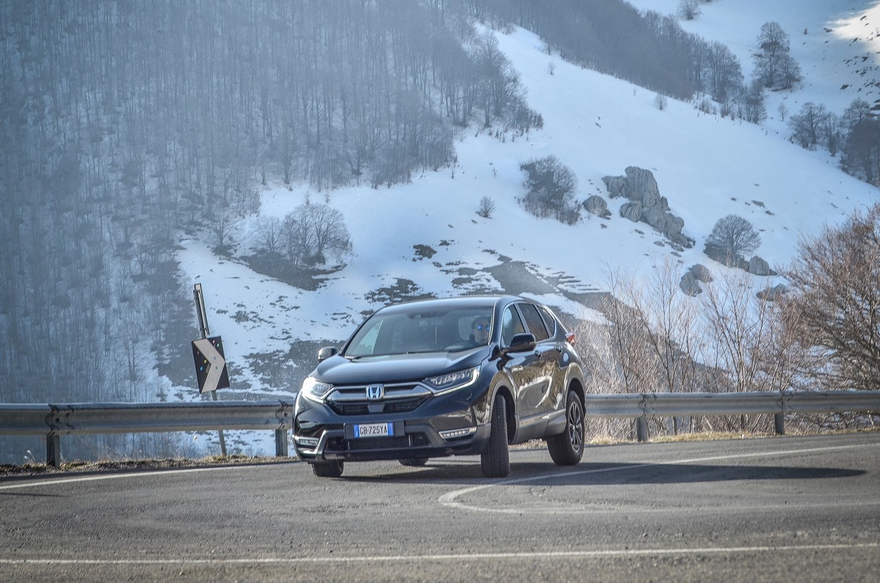 Honda CR-V e:HEV Sport Line: prova su strada