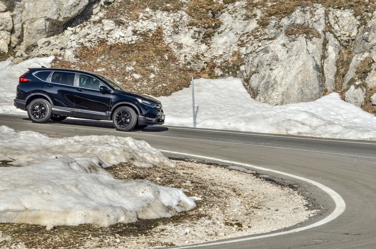 Honda CR-V e:HEV Sport Line: prova su strada