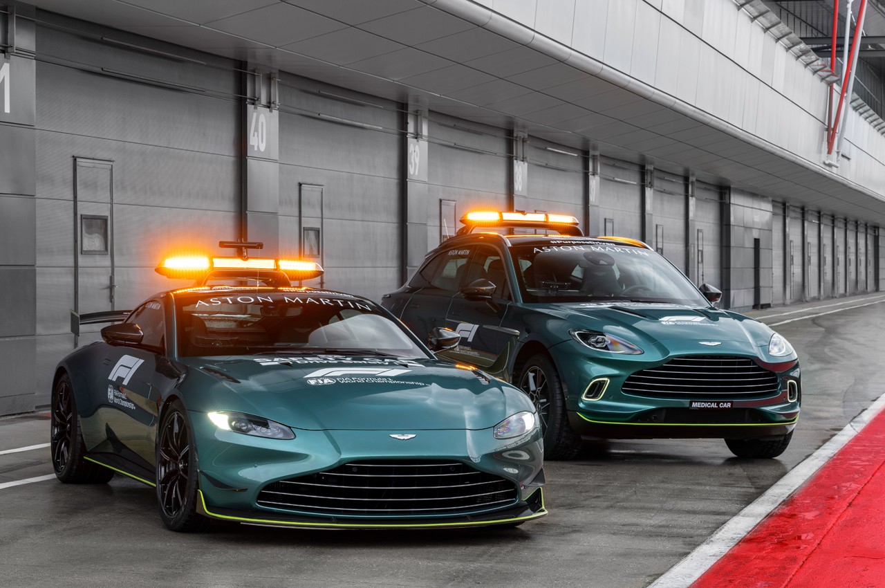 Aston Martin entra in F1 anche con le safety car Autoblog