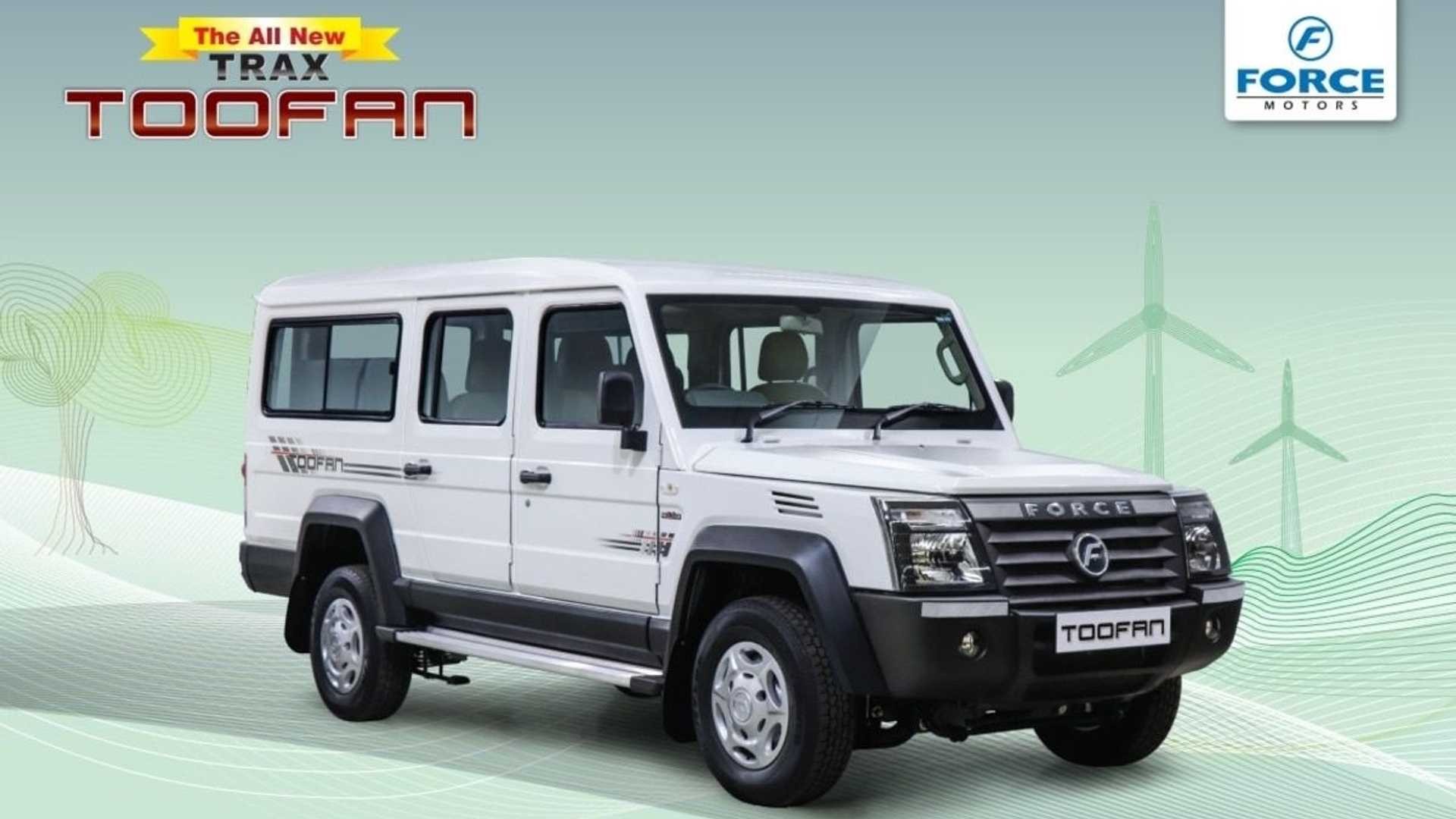 Force Motors Trax Cruiser: immagini ufficiali