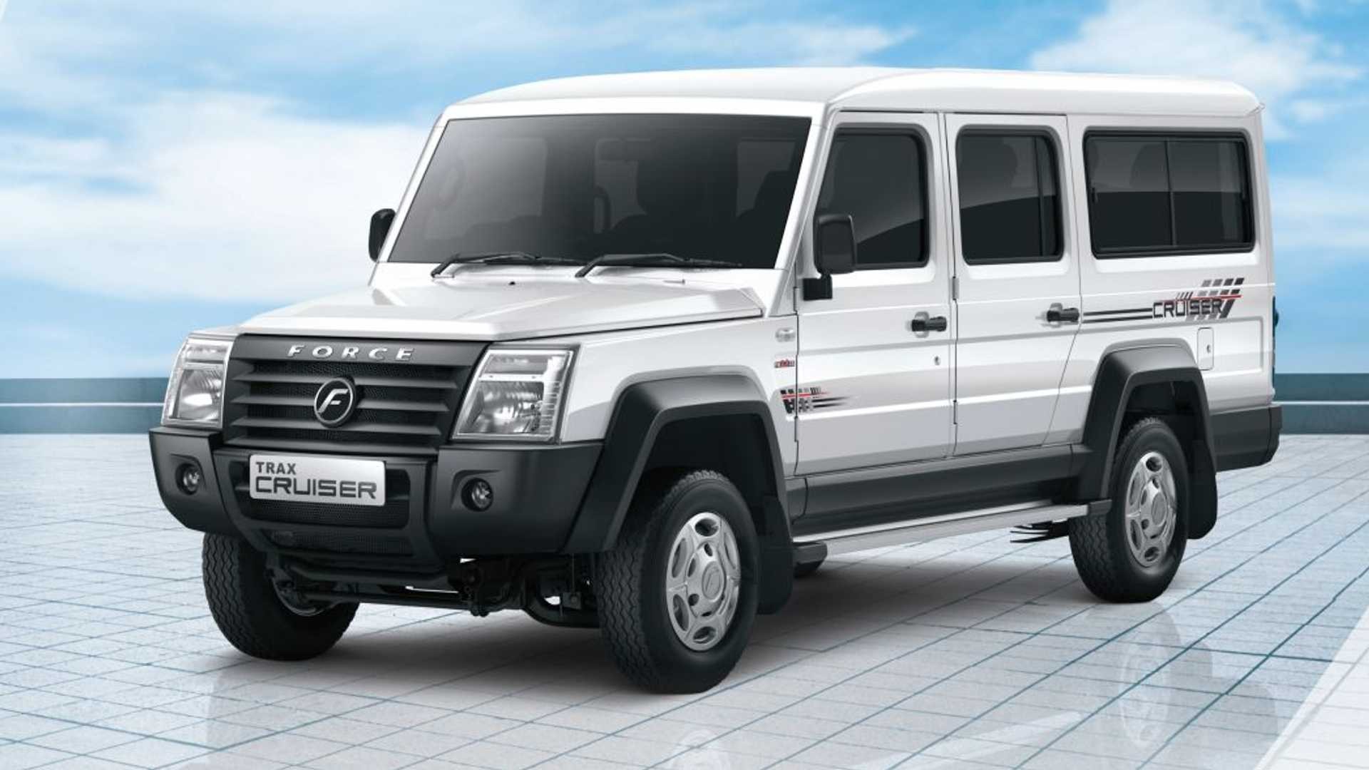 Force Motors Trax Cruiser: immagini ufficiali