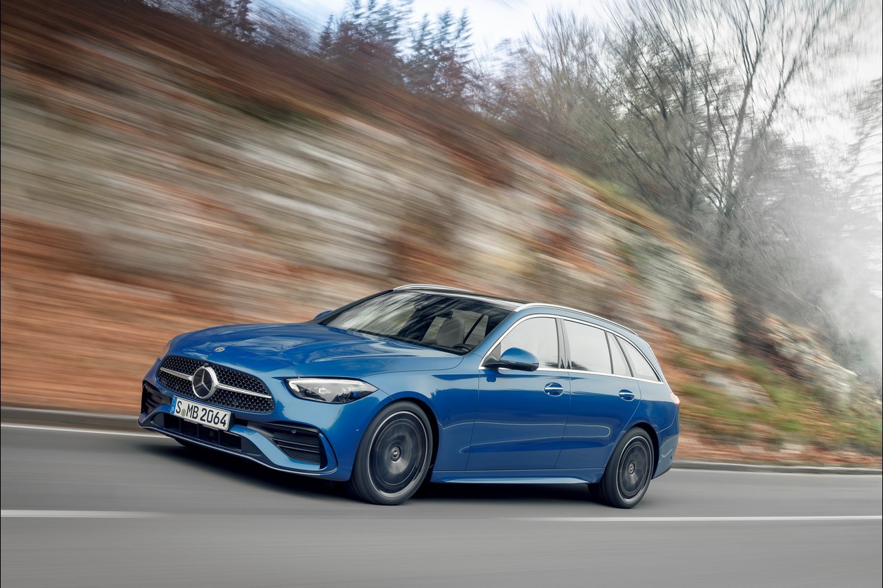 Mercedes Classe C berlina e Station Wagon 2021: immagini ufficiali