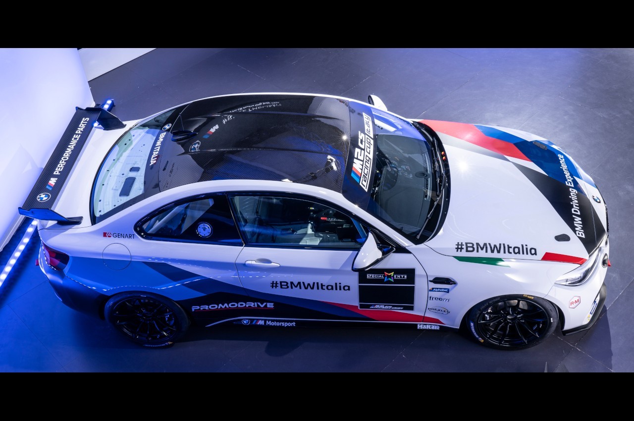 Bmw M2 CS Racing Cup Italy 2021: immagini ufficiali