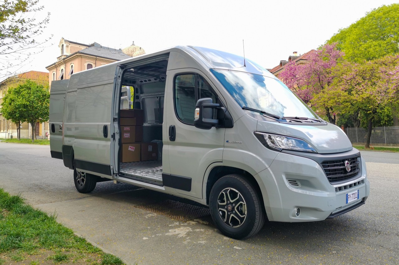 Fiat E-Ducato 2021: immagini ufficiali