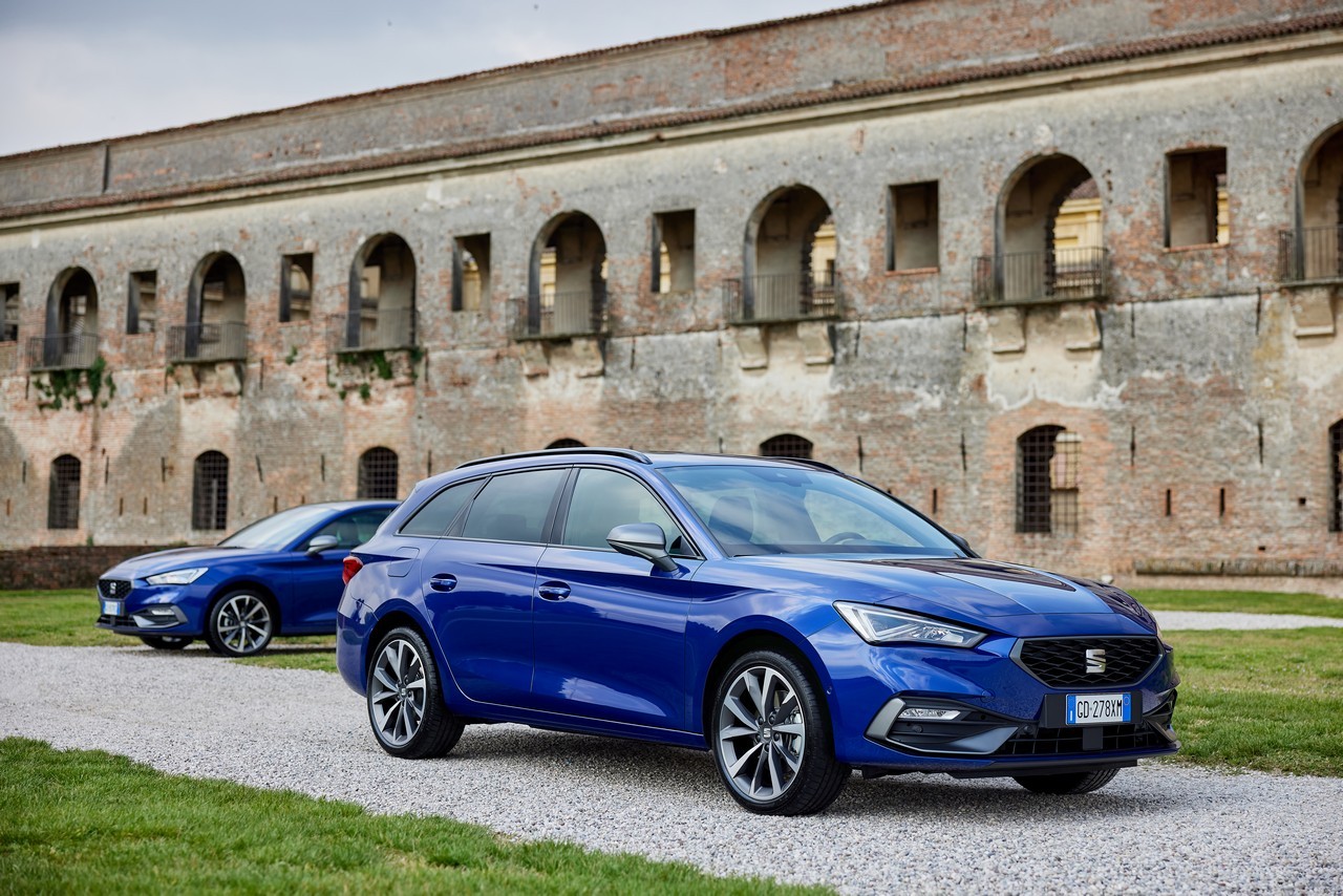 Seat Leon hatchback e Sportstourer TGI 2021: primo contatto