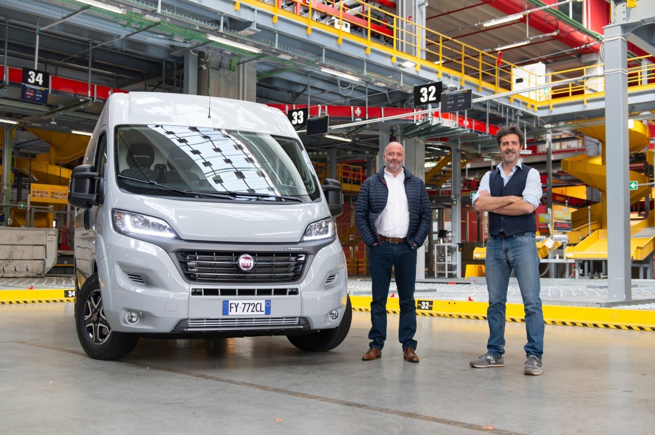 Fiat E-Ducato 2021: immagini ufficiali