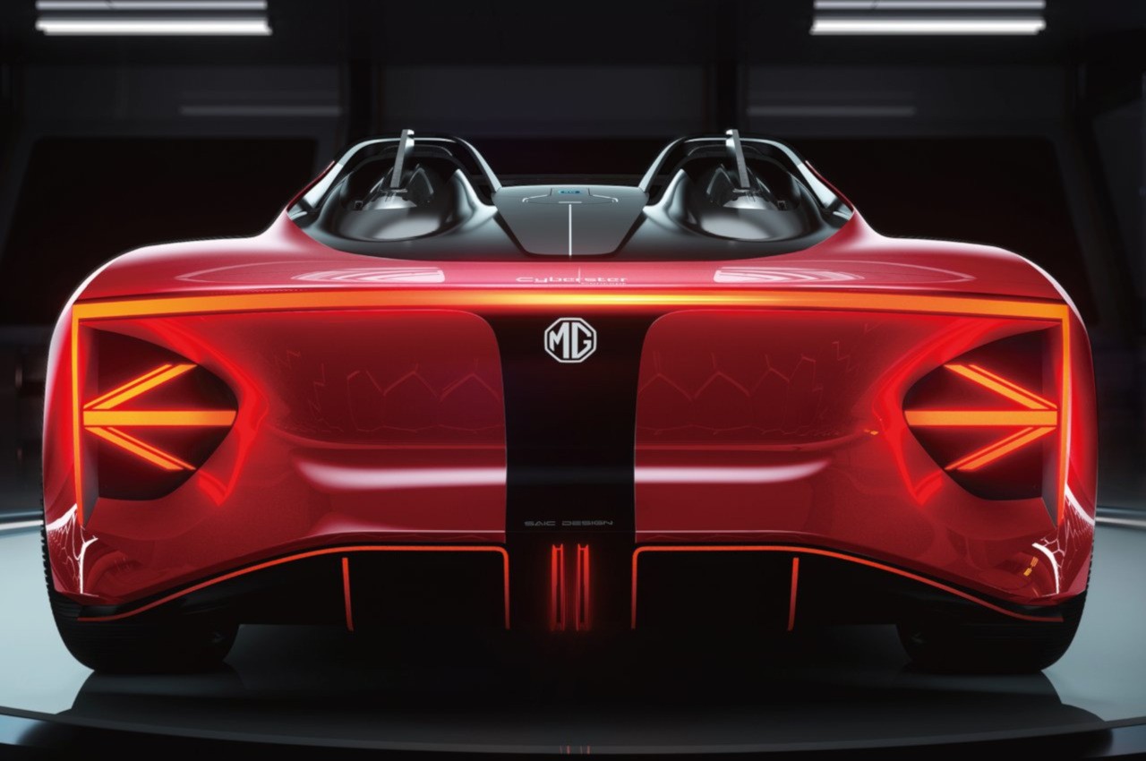 MG Cyberster Concept 2021: immagini ufficiali