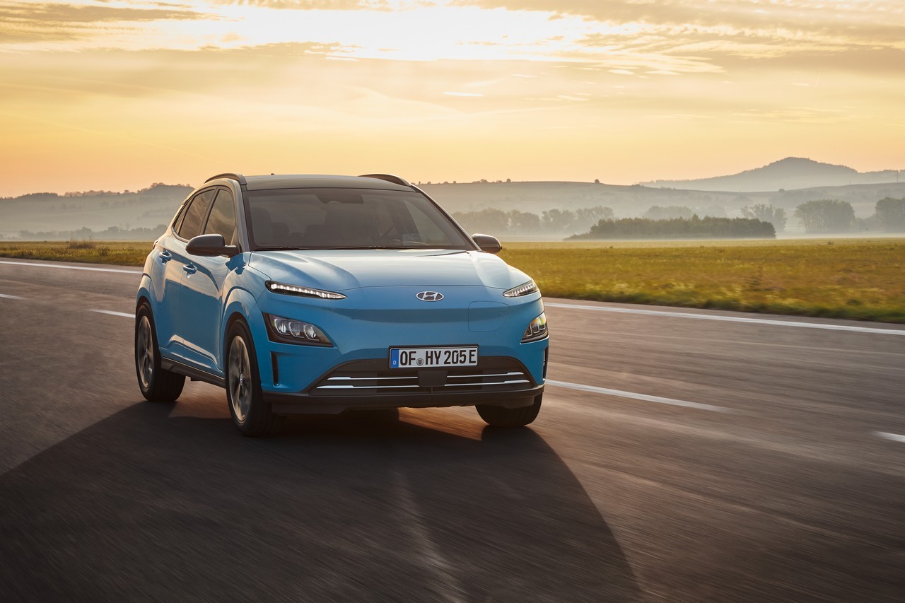 Hyundai Kona Electric 2021: immagini ufficiali