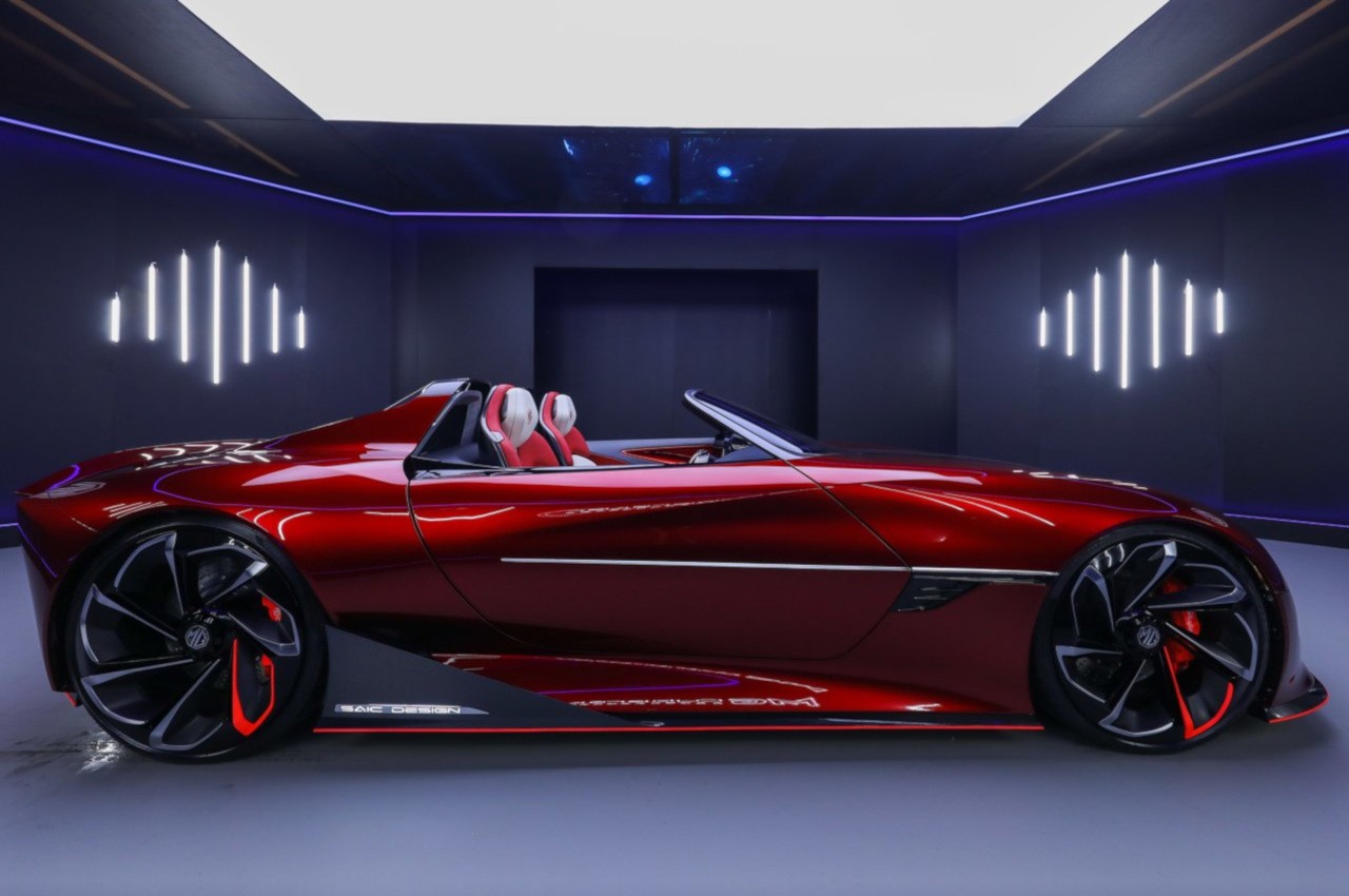 MG Cyberster Concept 2021: immagini ufficiali