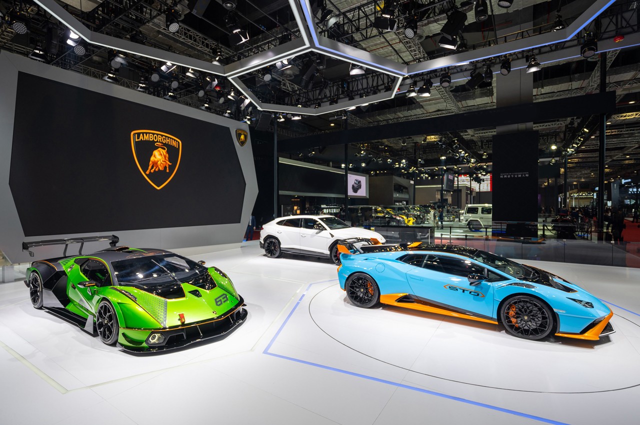 Lamborghini al Salone di Shanghai 2021