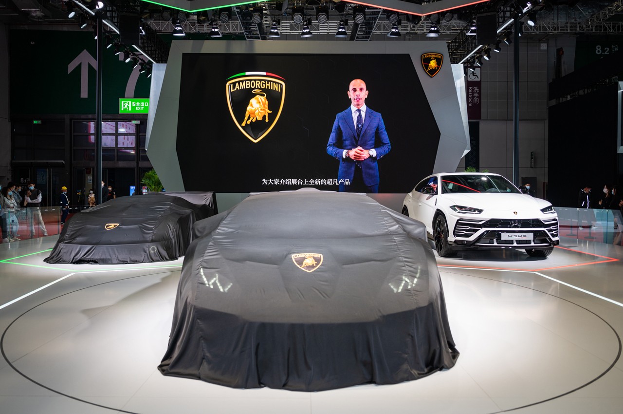 Lamborghini al Salone di Shanghai 2021