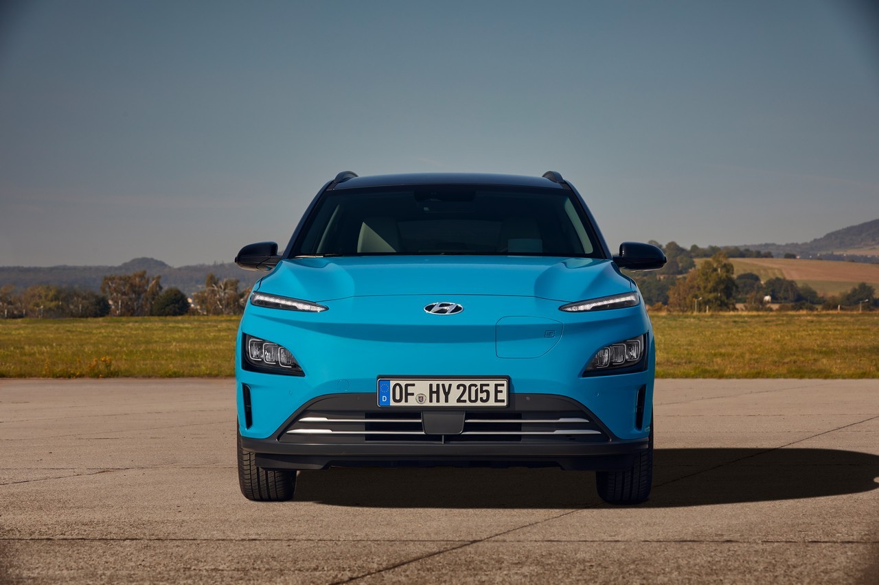 Hyundai Kona Electric 2021: immagini ufficiali