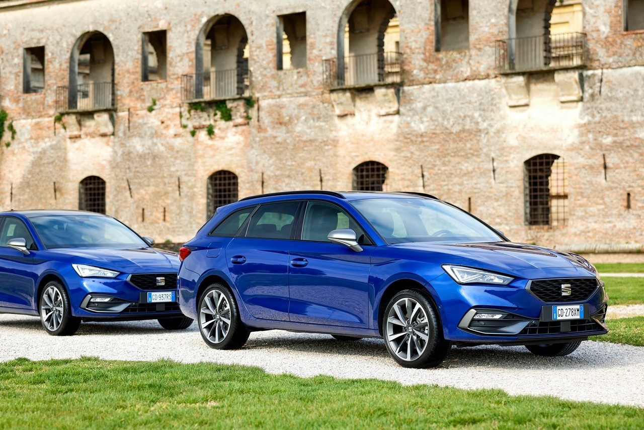 Seat Leon hatchback e Sportstourer TGI 2021: primo contatto