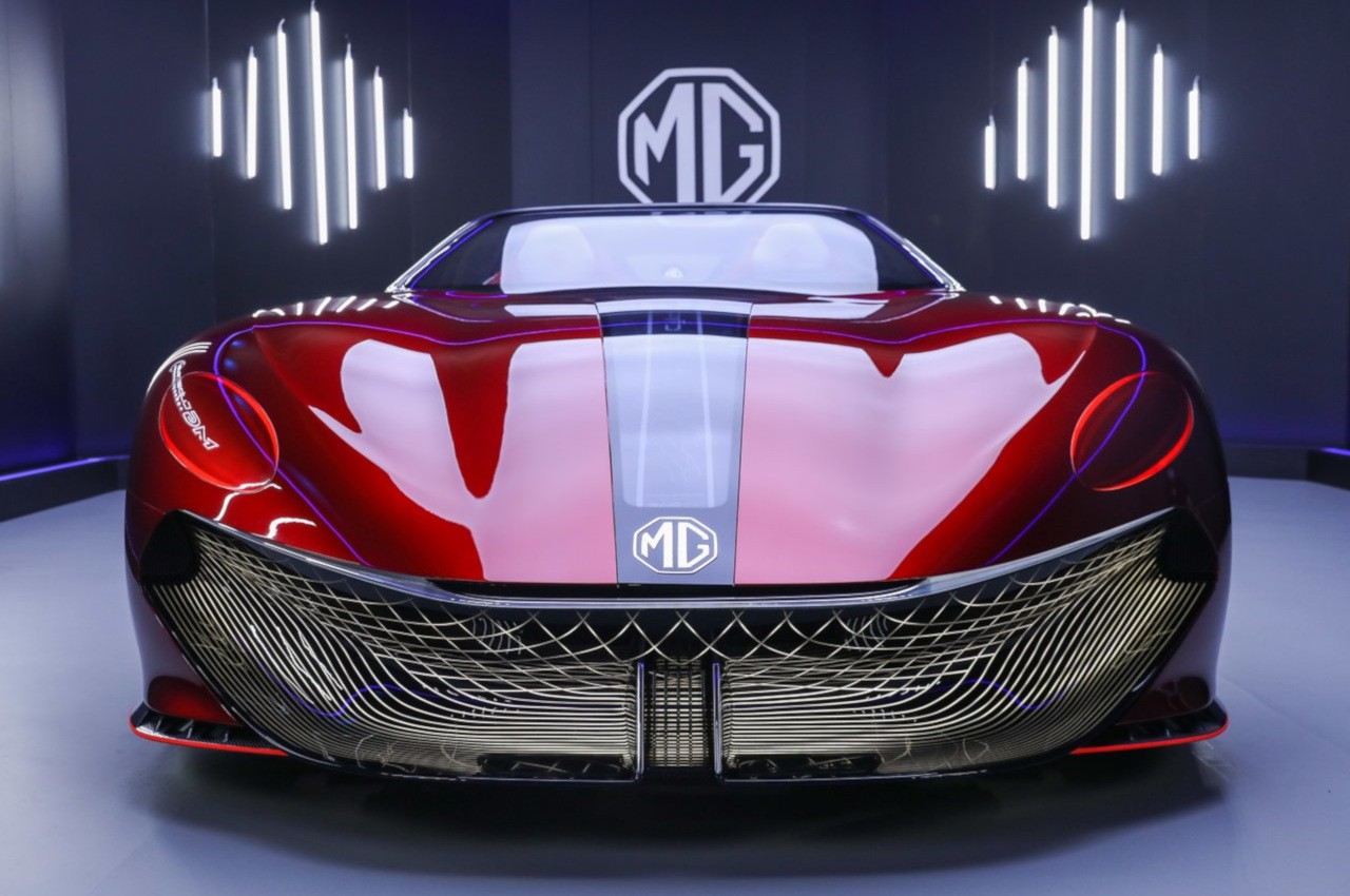 MG Cyberster Concept 2021: immagini ufficiali