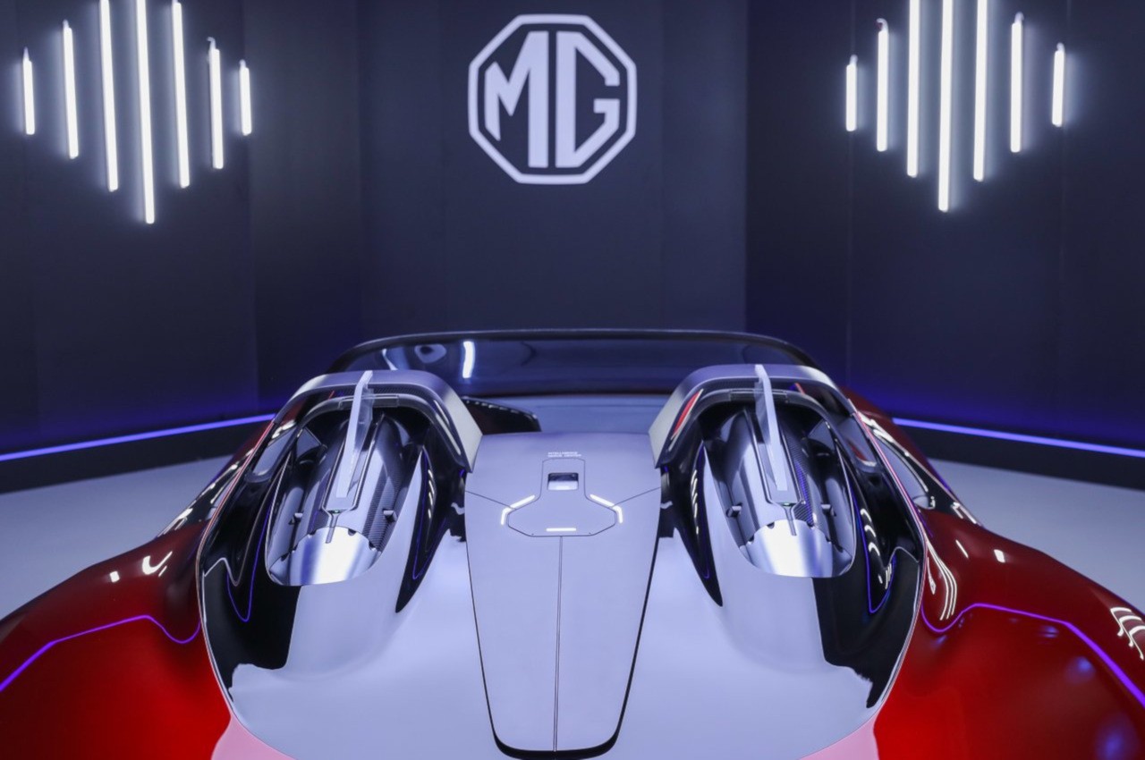 MG Cyberster Concept 2021: immagini ufficiali